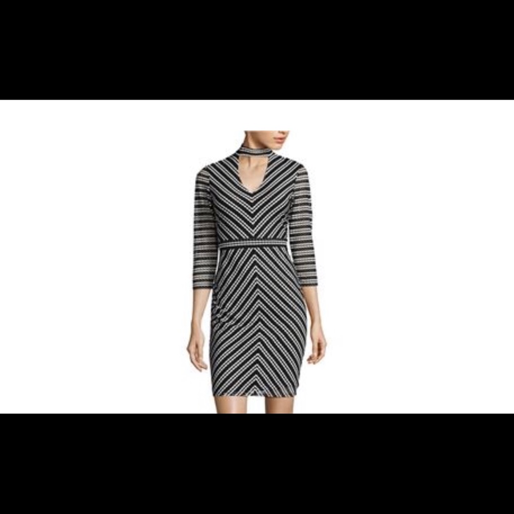 COPY - Black and white dress